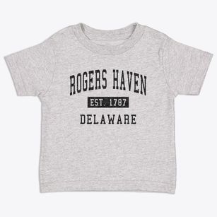 Rogers Haven Delaware Classic Established Toddler T-Shirt