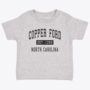 Copper Ford North Carolina Classic Established Toddler T-Shirt