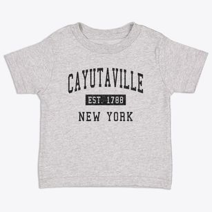 Cayutaville New York Classic Established Toddler T-Shirt