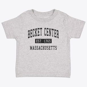 Becket Center Massachusetts Classic Established Toddler T-Shirt
