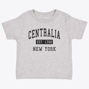 Centralia New York Classic Established Toddler T-Shirt