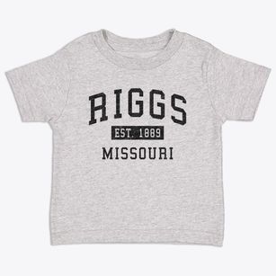 Riggs Missouri Classic Established Toddler T-Shirt