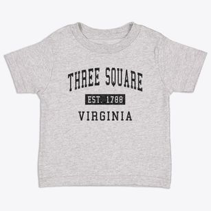 Three Square Virginia Classic Established Toddler T-Shirt