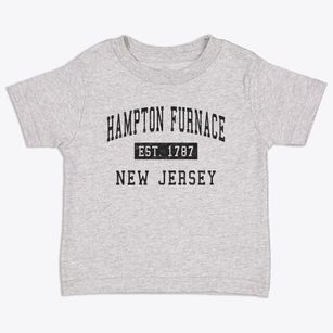 Hampton Furnace New Jersey Classic Established Toddler T-Shirt