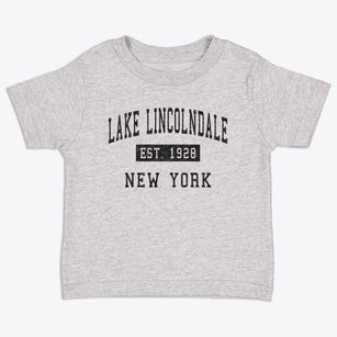Lake Lincolndale New York Classic Established Toddler T-Shirt
