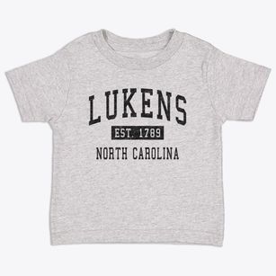 Lukens North Carolina Classic Established Toddler T-Shirt