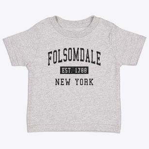 Folsomdale New York Classic Established Toddler T-Shirt