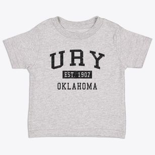 Ury Oklahoma Classic Established Toddler T-Shirt
