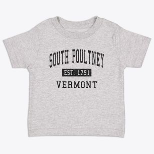 South Poultney Vermont Classic Established Toddler T-Shirt