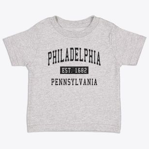 Philadelphia Pennsylvania Classic Established Toddler T-Shirt