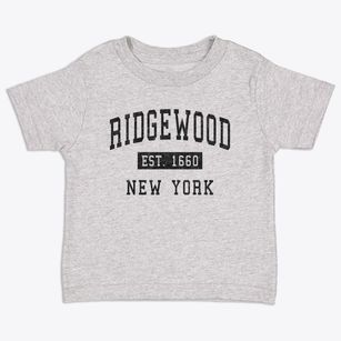 Ridgewood New York Classic Established Toddler T-Shirt