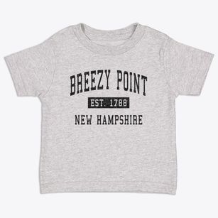 Breezy Point New Hampshire Classic Established Toddler T-Shirt
