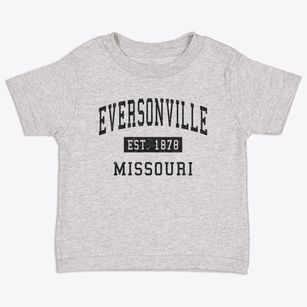 Eversonville Missouri Classic Established Toddler T-Shirt