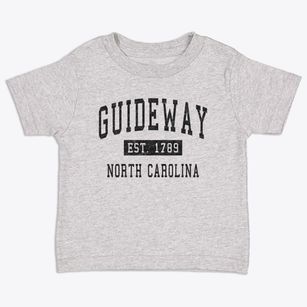 Guideway North Carolina Classic Established Toddler T-Shirt