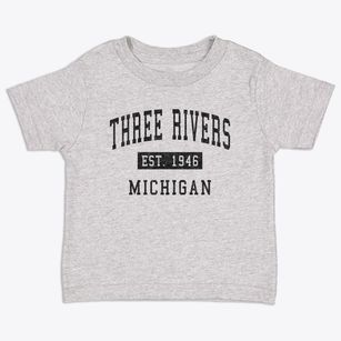 Three Rivers Michigan Classic Established Toddler T-Shirt