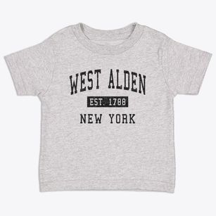 West Alden New York Classic Established Toddler T-Shirt