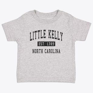 Little Kelly North Carolina Classic Established Toddler T-Shirt