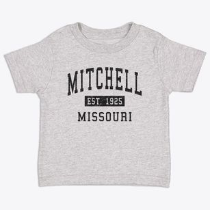 Mitchell Missouri Classic Established Toddler T-Shirt