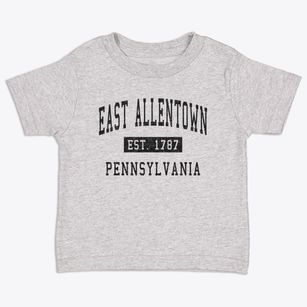East Allentown Pennsylvania Classic Established Toddler T-Shirt