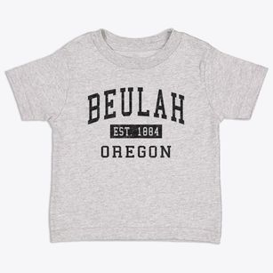 Beulah Oregon Classic Established Toddler T-Shirt