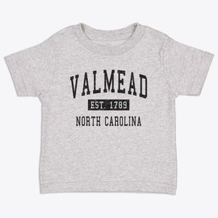 Valmead North Carolina Classic Established Toddler T-Shirt
