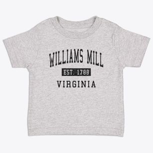 Williams Mill Virginia Classic Established Toddler T-Shirt