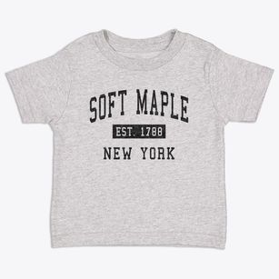 Soft Maple New York Classic Established Toddler T-Shirt