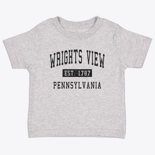 Wrights View Pennsylvania Classic Established Toddler T-Shirt
