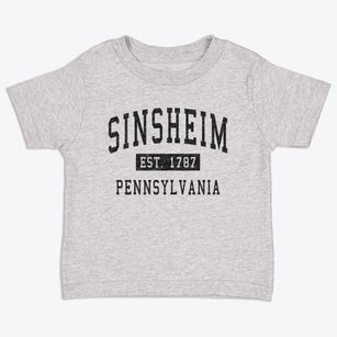 Sinsheim Pennsylvania Classic Established Toddler T-Shirt