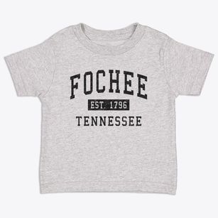 Fochee Tennessee Classic Established Toddler T-Shirt