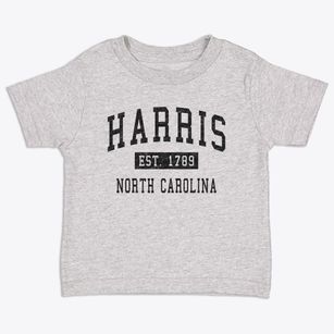 Harris North Carolina Classic Established Toddler T-Shirt