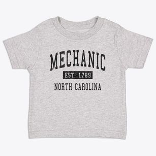 Mechanic North Carolina Classic Established Toddler T-Shirt