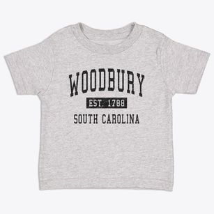 Woodbury South Carolina Classic Established Toddler T-Shirt