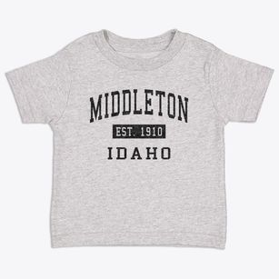 Middleton Idaho Classic Established Toddler T-Shirt