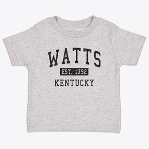Watts Kentucky Classic Established Toddler T-Shirt