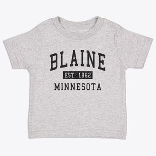 Blaine Minnesota Classic Established Toddler T-Shirt