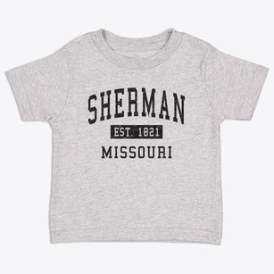 Sherman Missouri Classic Established Toddler T-Shirt