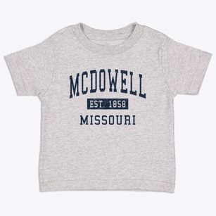 Mcdowell Missouri Classic Established Toddler T-Shirt