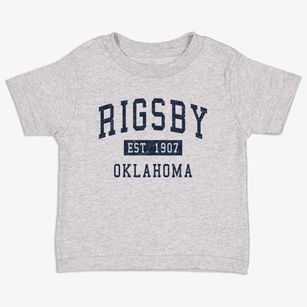 Rigsby Oklahoma Classic Established Toddler T-Shirt