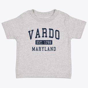 Vardo Maryland Classic Established Toddler T-Shirt