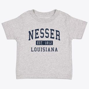Nesser Louisiana Classic Established Toddler T-Shirt