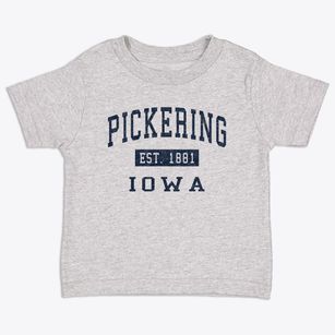Pickering Iowa Classic Established Toddler T-Shirt