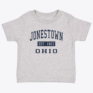 Jonestown Ohio Classic Established Toddler T-Shirt
