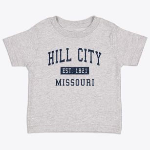 Hill City Missouri Classic Established Toddler T-Shirt