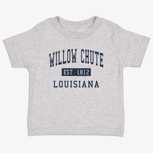 Willow Chute Louisiana Classic Established Toddler T-Shirt