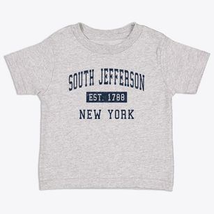 South Jefferson New York Classic Established Toddler T-Shirt