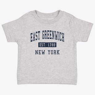 East Greenwich New York Classic Established Toddler T-Shirt