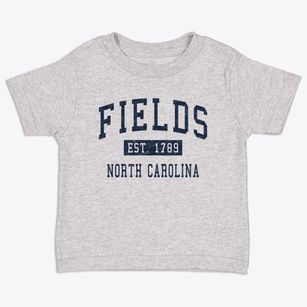 Fields North Carolina Classic Established Toddler T-Shirt