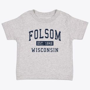 Folsom Wisconsin Classic Established Toddler T-Shirt