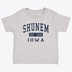 Shunem Iowa Classic Established Toddler T-Shirt